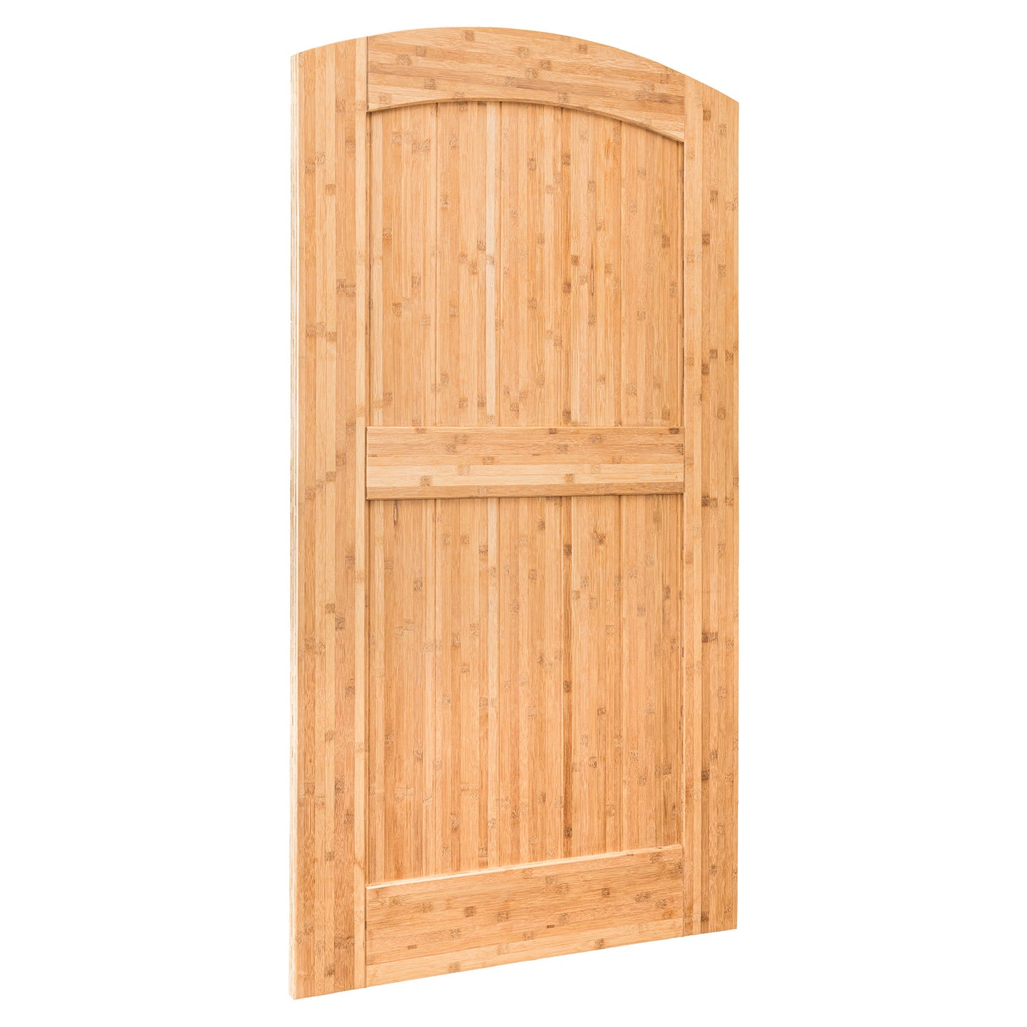 The Montevideo Deluxe, Unfinished, Bamboo Fence Gate (Tall 72" H x 39" W)