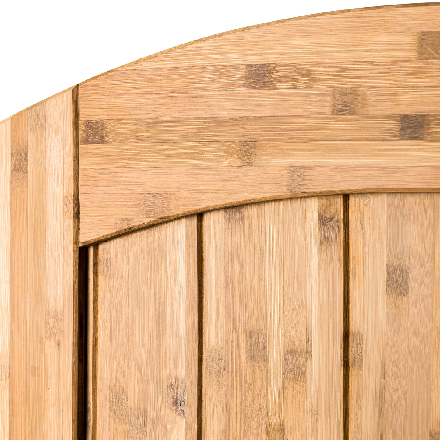 The Montevideo Deluxe, Unfinished, Bamboo Fence Gate (Short 38" H x 37.2" W)