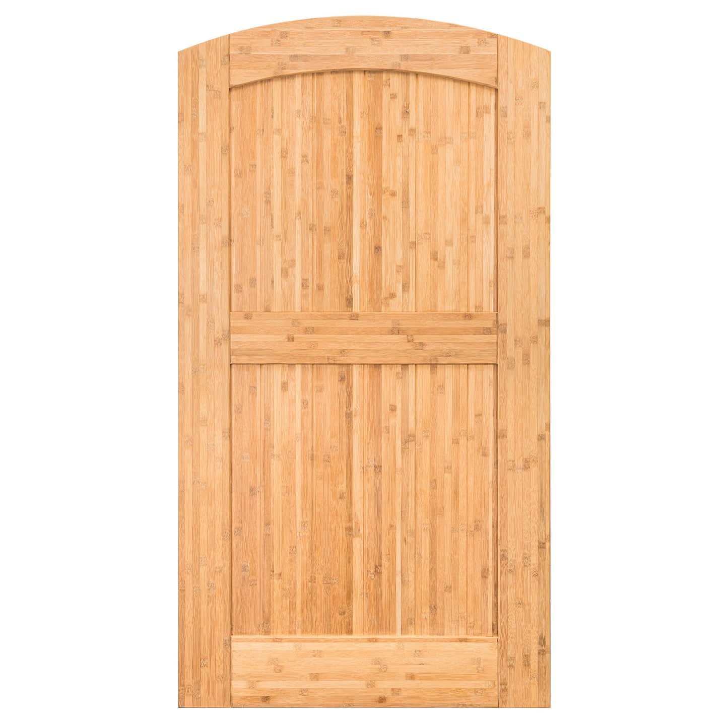 The Montevideo Deluxe, Unfinished, Bamboo Fence Gate (Tall 72" H x 39" W)