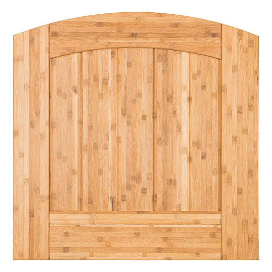 The Montevideo Deluxe, Unfinished, Bamboo Fence Gate (Short 38" H x 37.2" W)